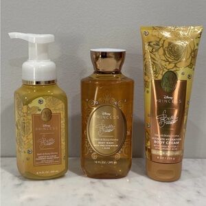 Bath & Body Works Disney Princess BELLE Body Spray Wash Cream Hand Soap Lot